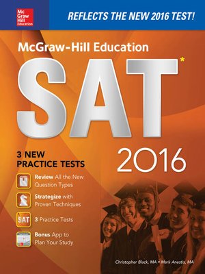 cover image of McGraw-Hill Education SAT 2016 Edition